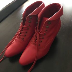 Vintage leather shoes